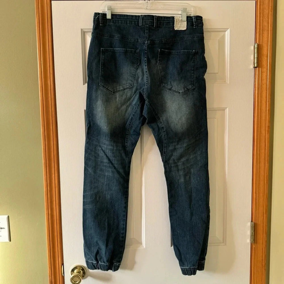 Free Planet Sustainable Men’s Slim Straight Denim Jeans - Picture 3 of 7